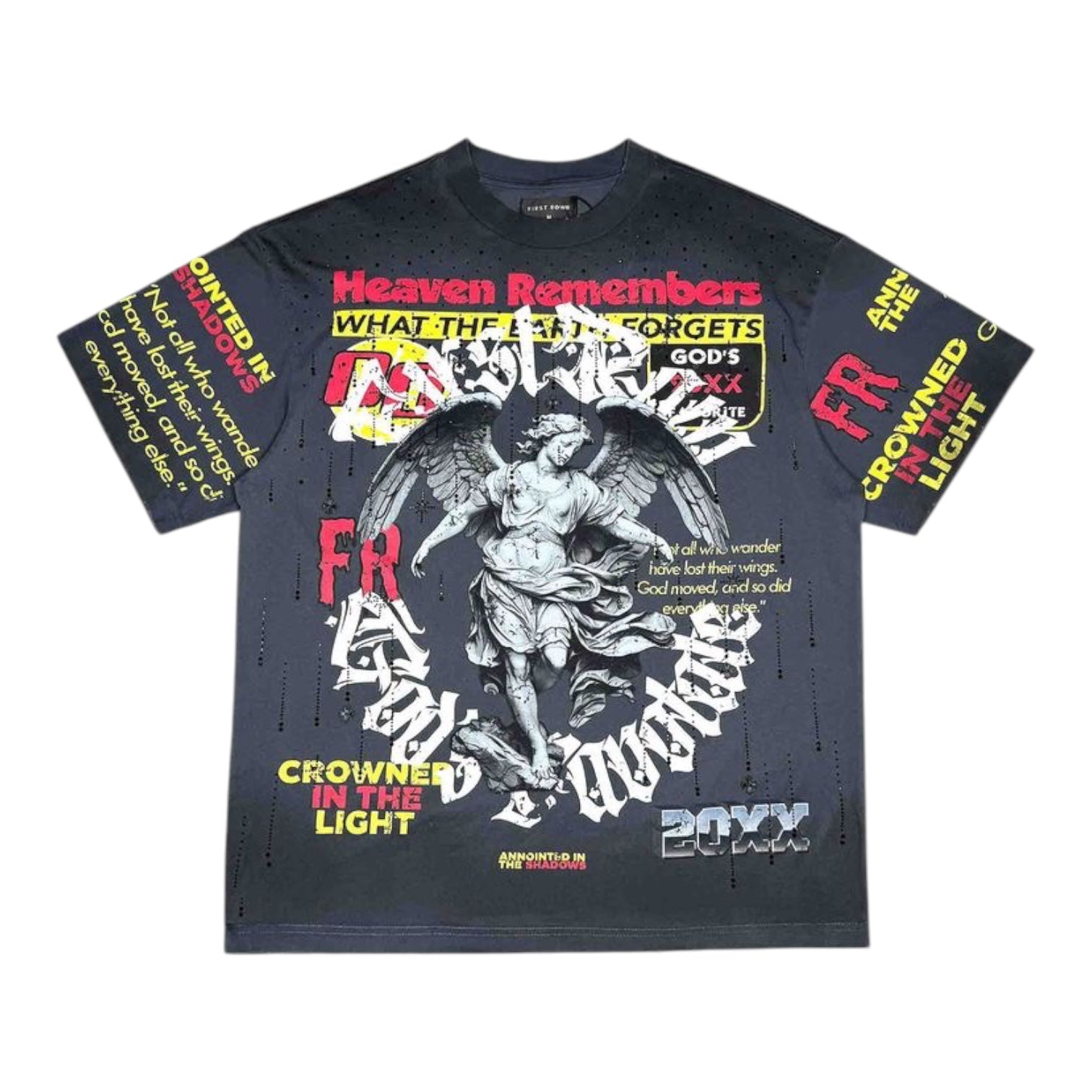 FIRST ROW: God's Favorite Sacred Chaos SS Tee FRT2269